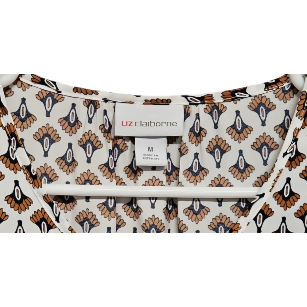 Liz Claiborne Women's Floral‎ Blouse - Picture 5 of 5